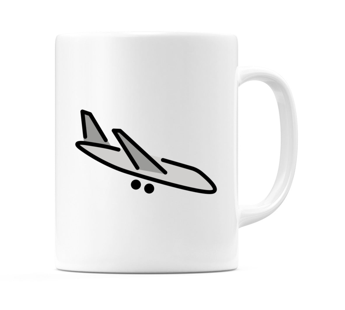 Airplane Arrival Emoji Mug