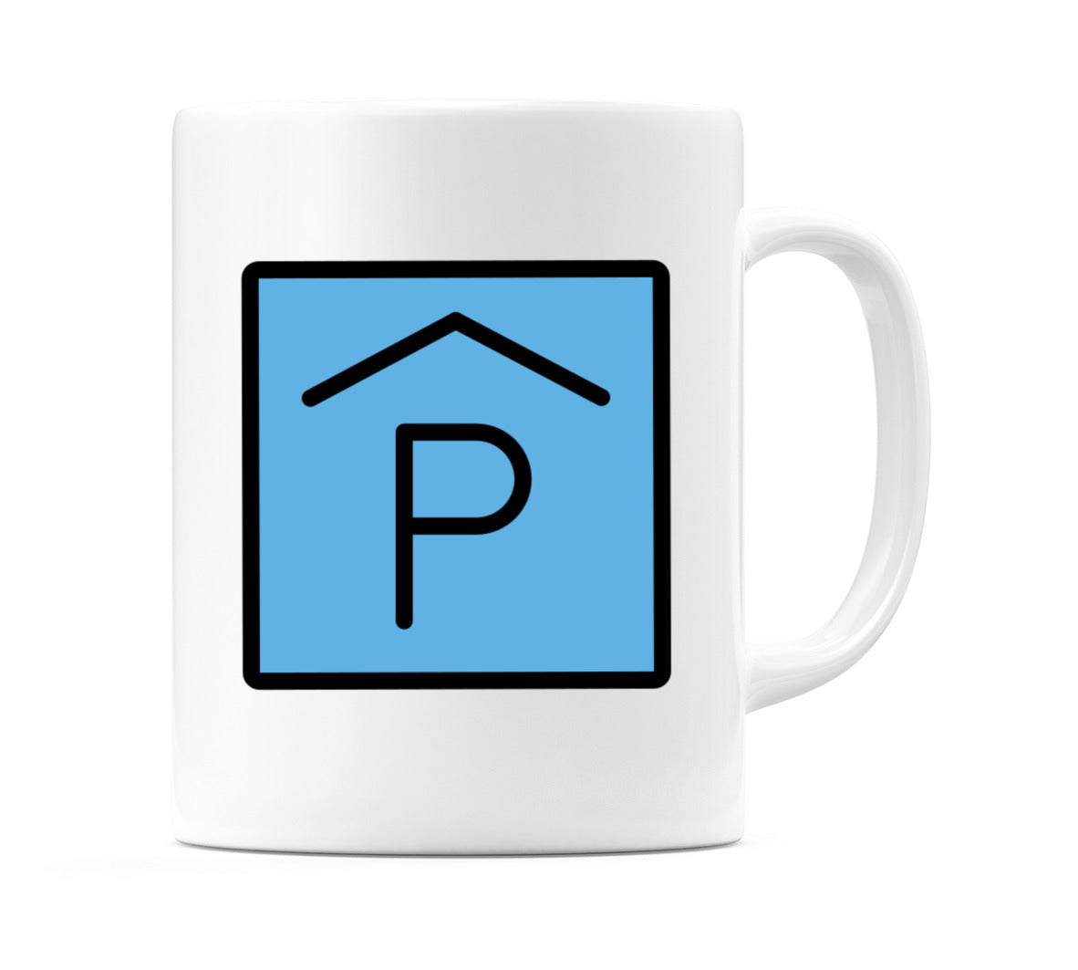 Parking Garage Emoji Mug