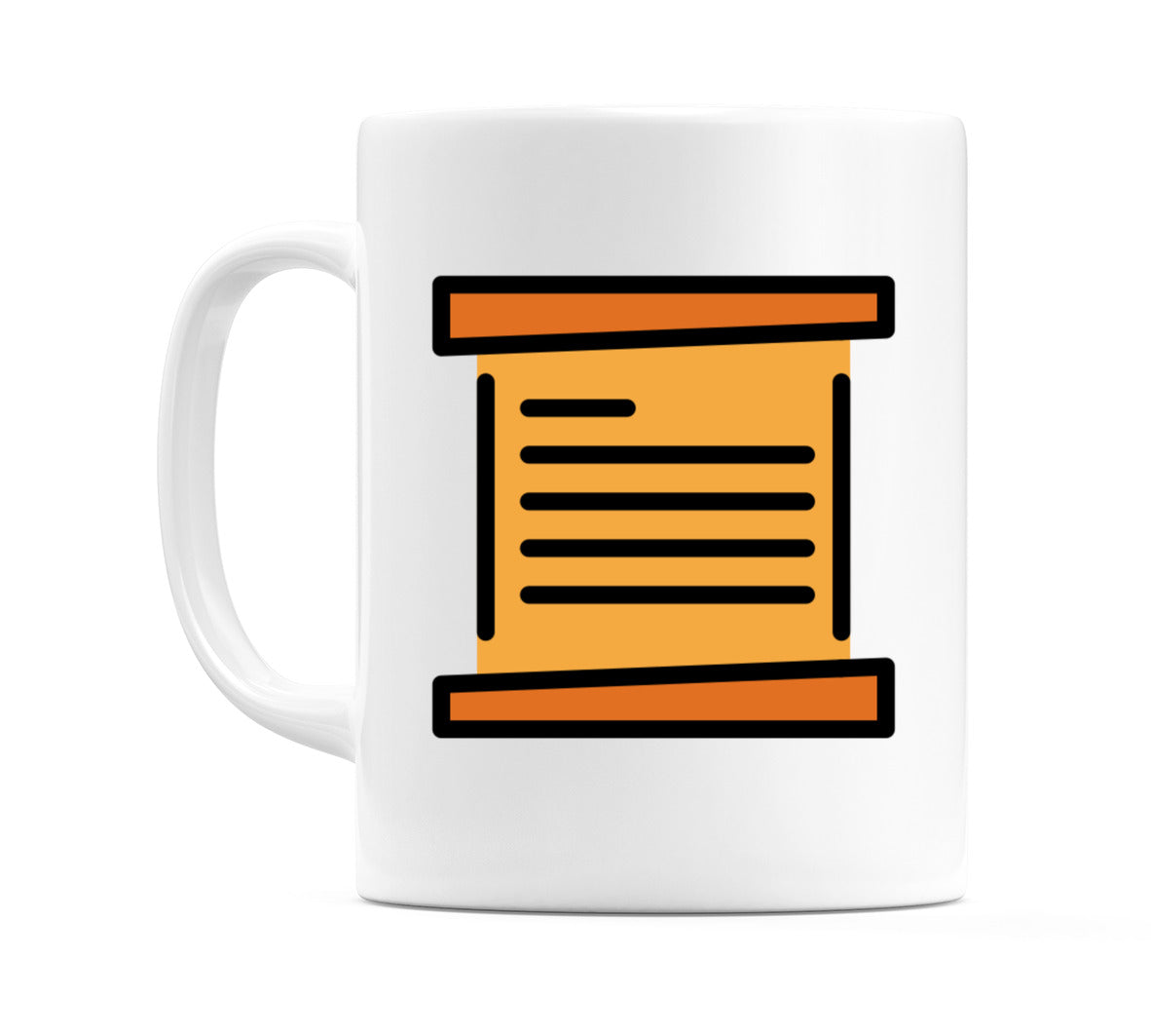 Scroll Emoji Mug