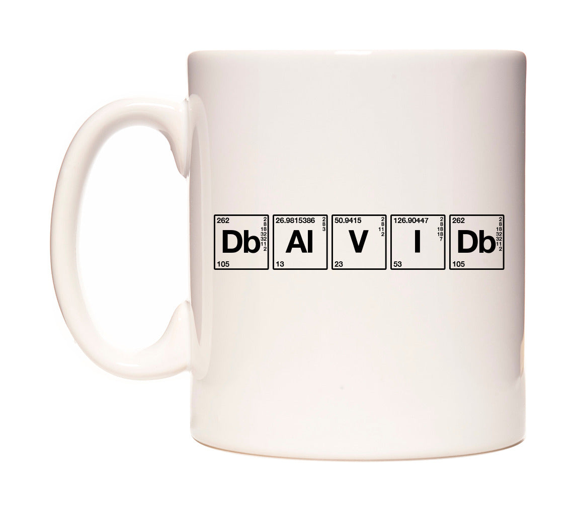 David - Chemistry Themed Mug