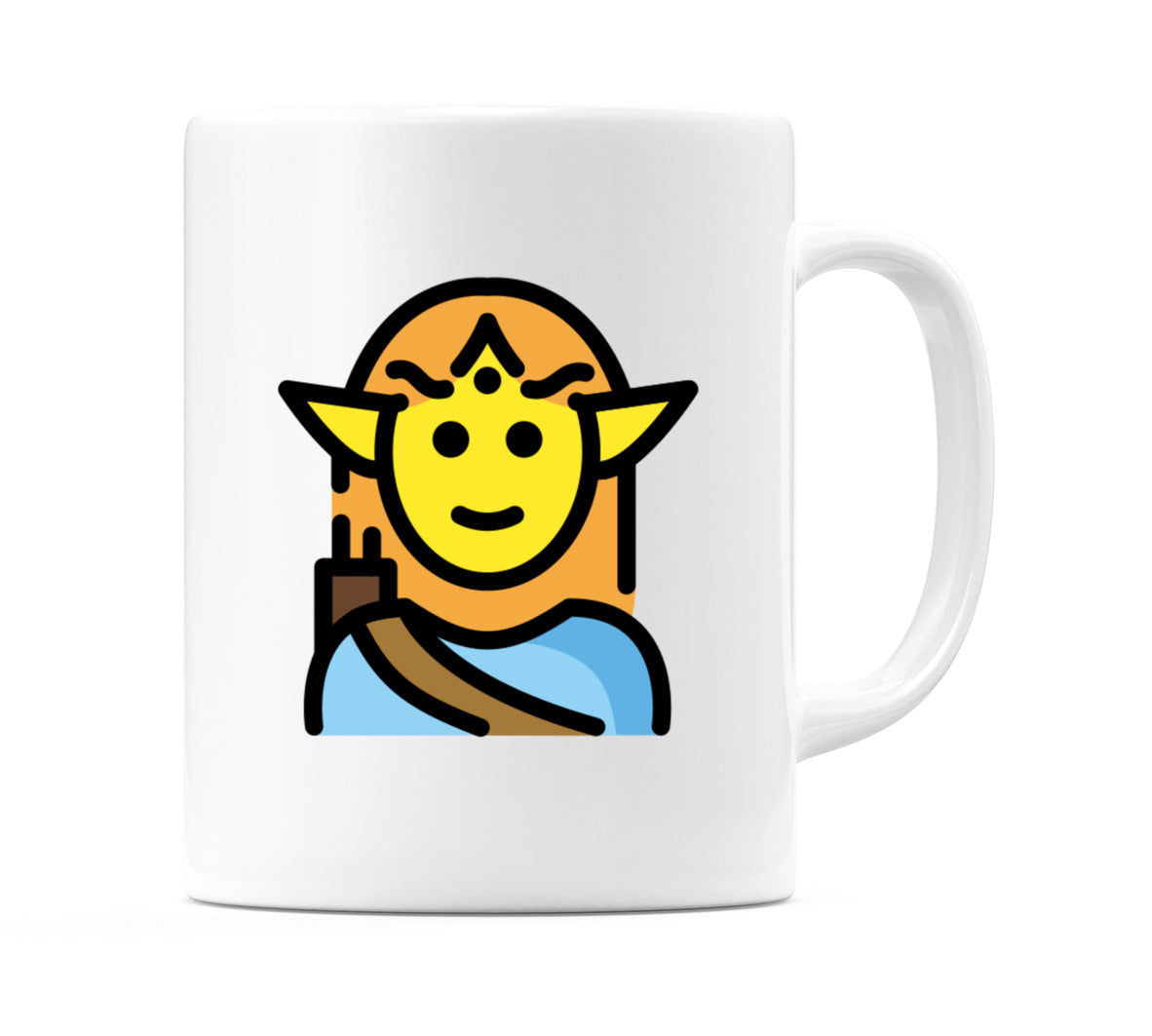 Male Elf Emoji Mug