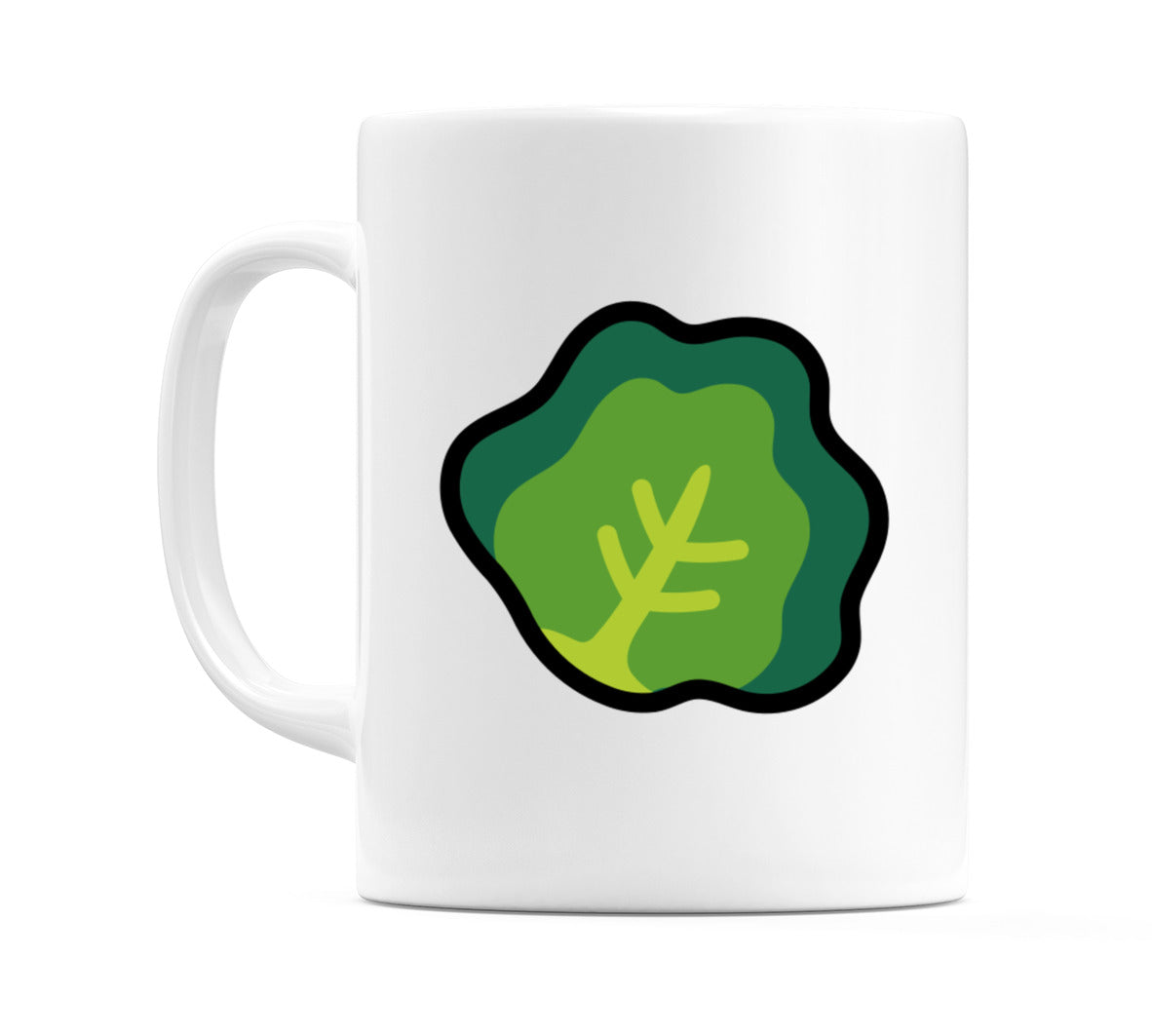 Leafy Green Emoji Mug