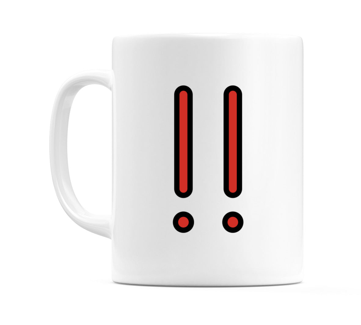 Double Exclamation Mark Emoji Mug