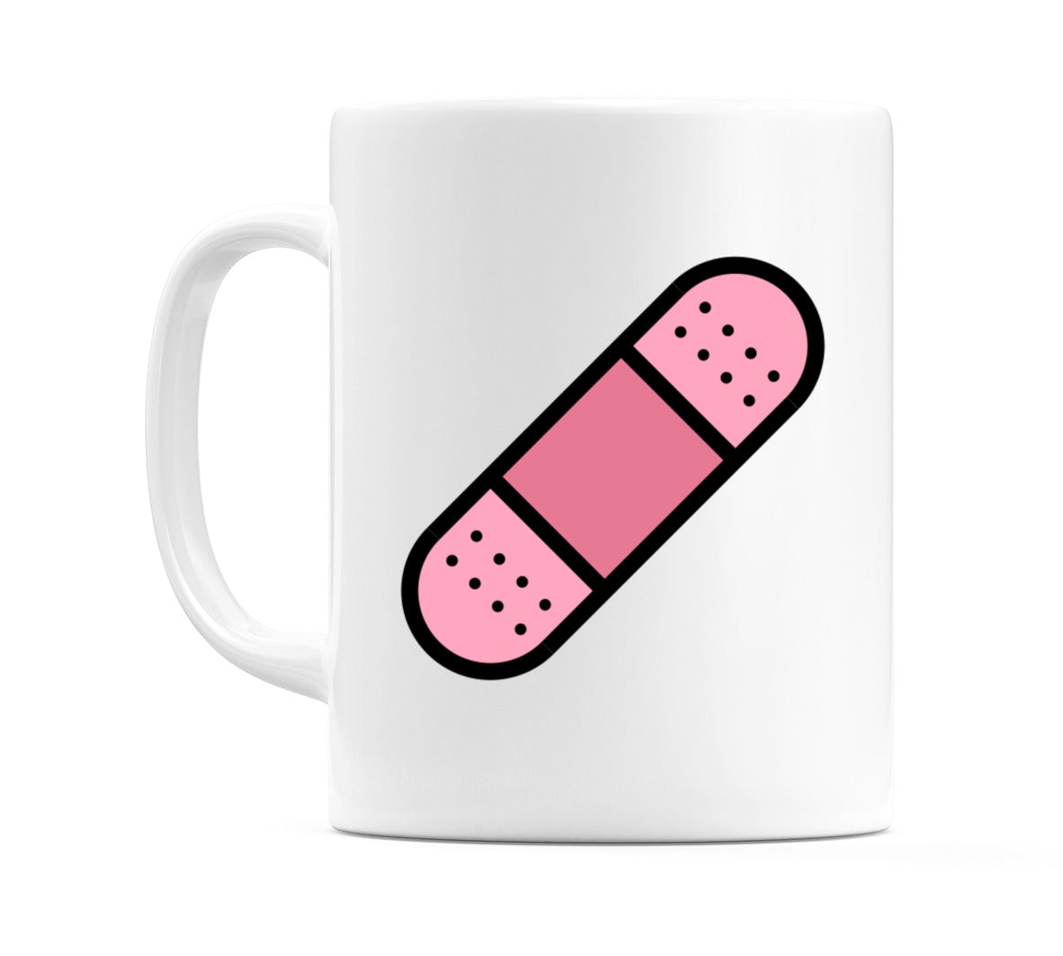 Adhesive Bandage Emoji Mug