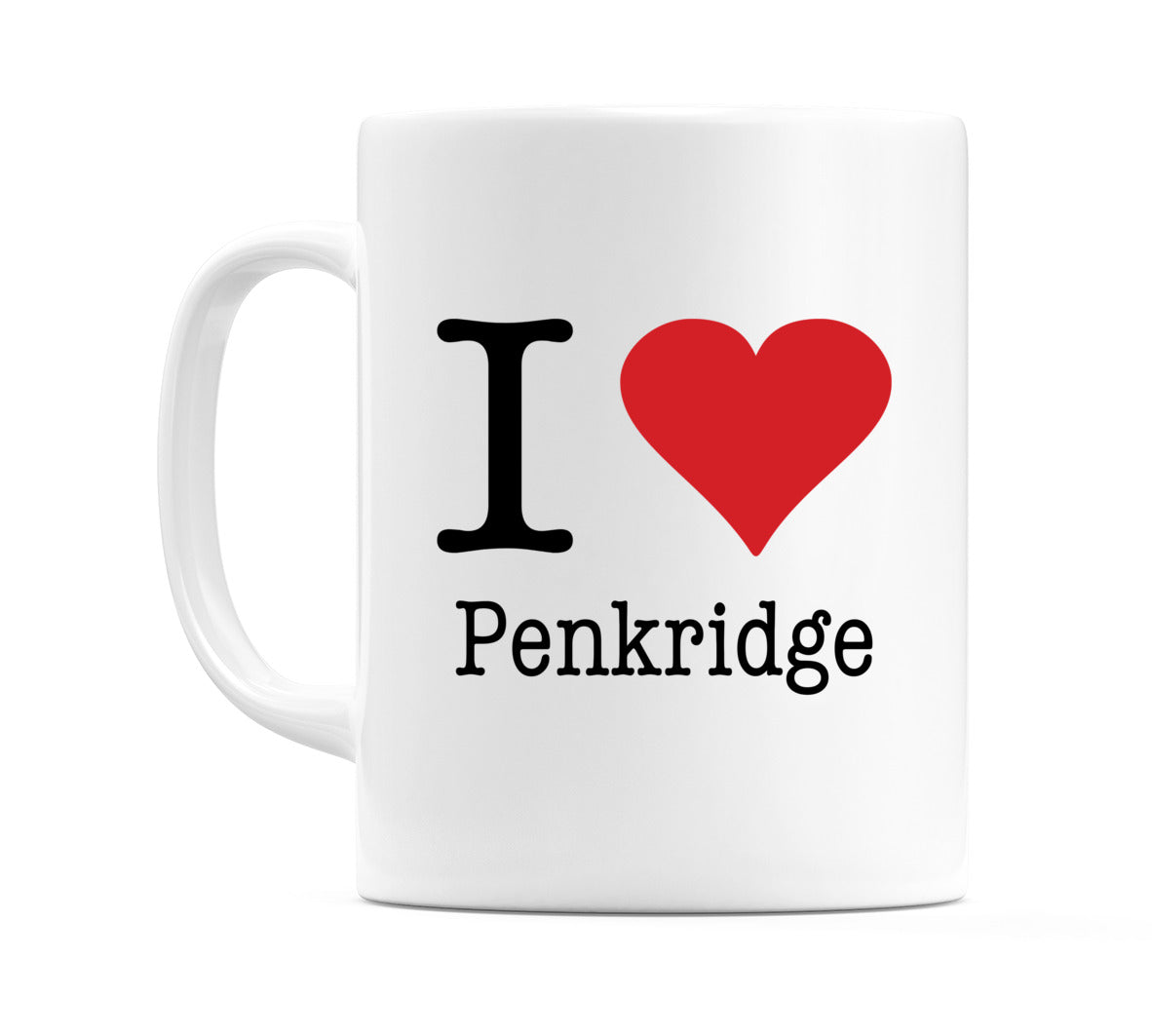 I Love Penkridge Mug