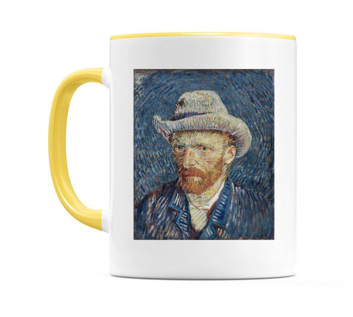 Self Portrait with Grey Felt Hat (1887) Mug