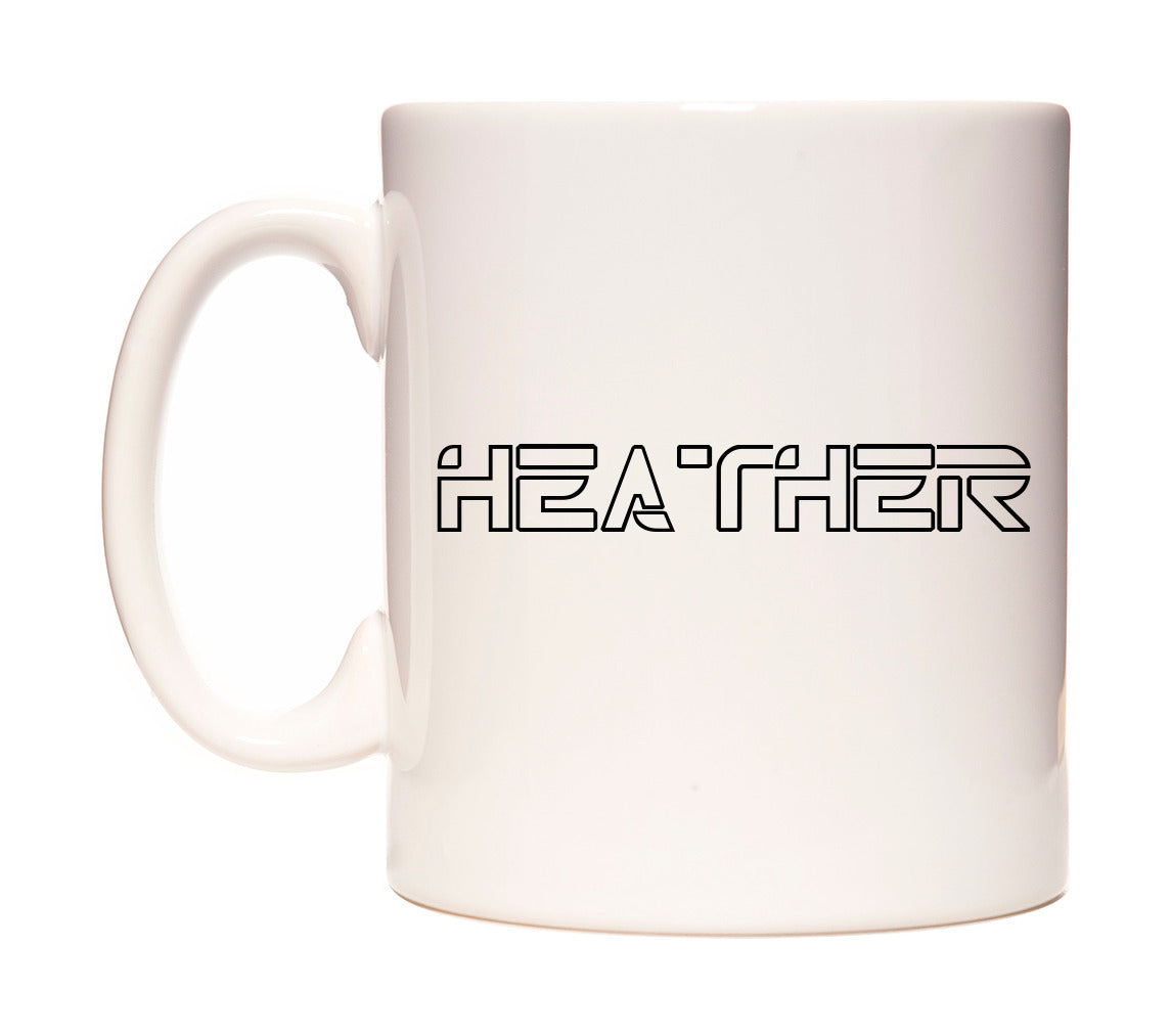 Heather - Tron Themed Mug