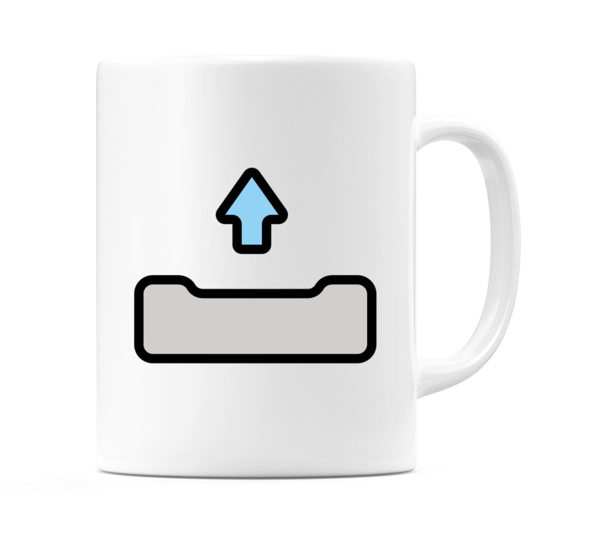 Outbox Tray Emoji Mug