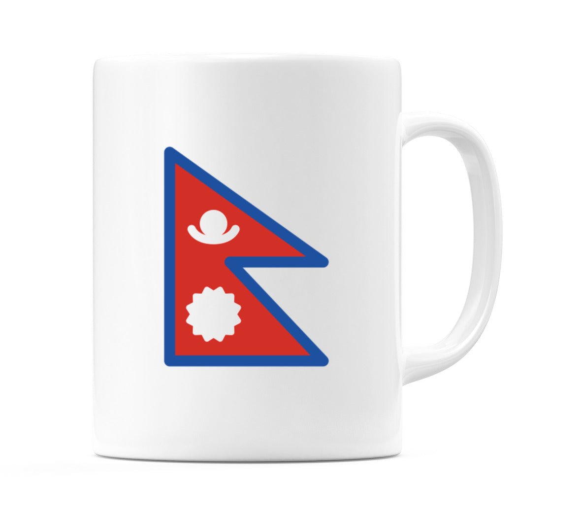 Nepal Flag Emoji Mug
