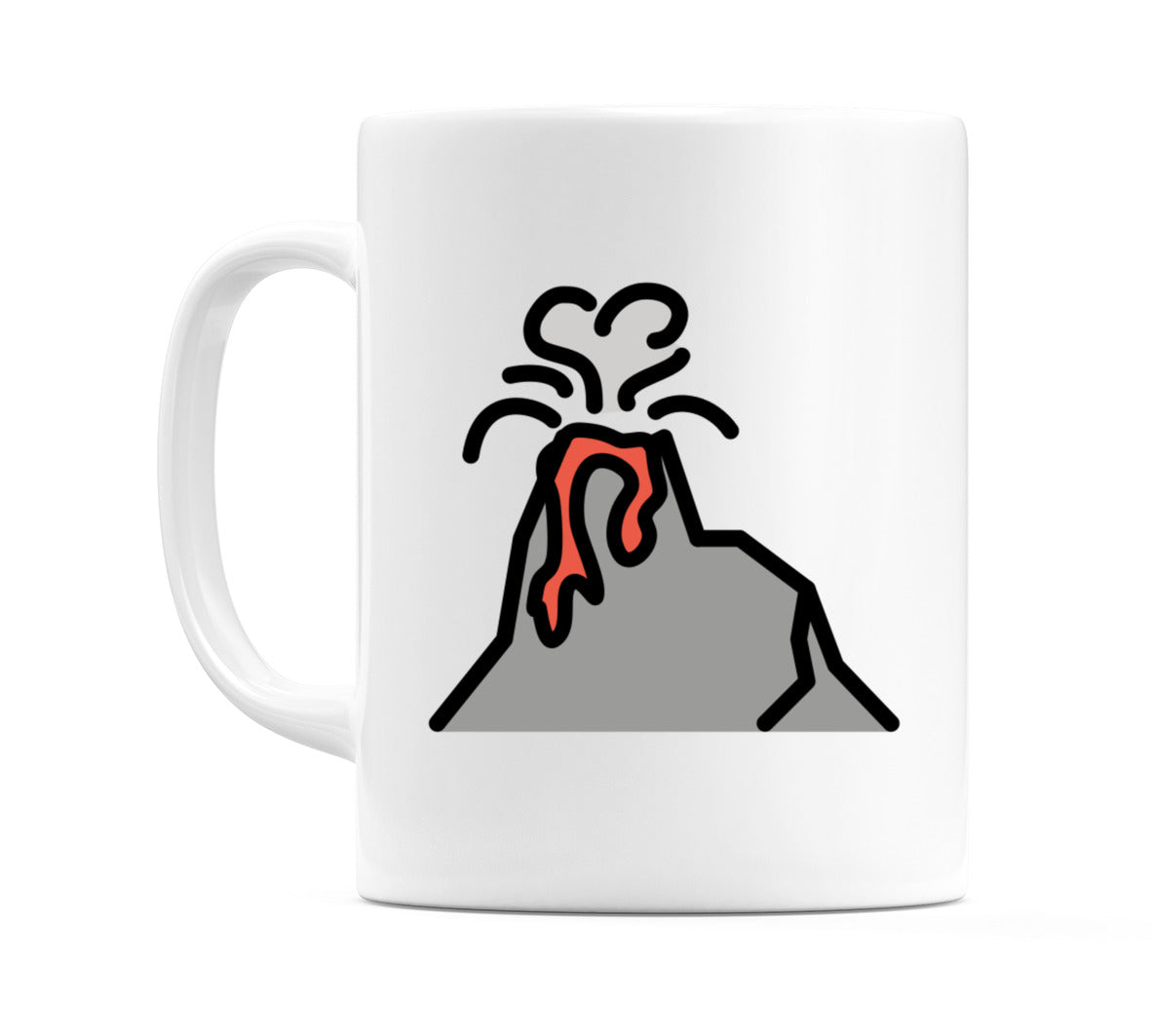 Volcano Emoji Mug