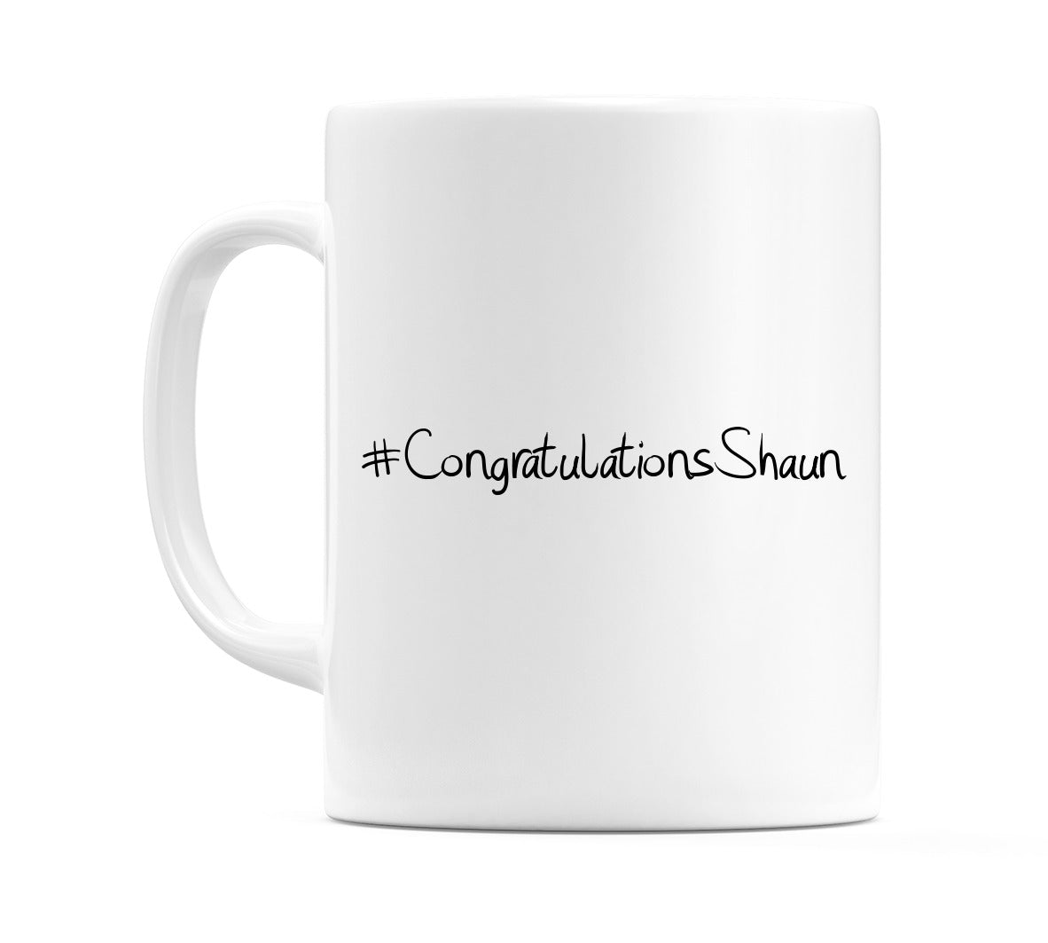 #CongratulationsShaun Mug
