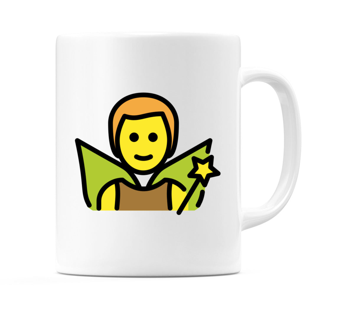 Male Fairy Emoji Mug