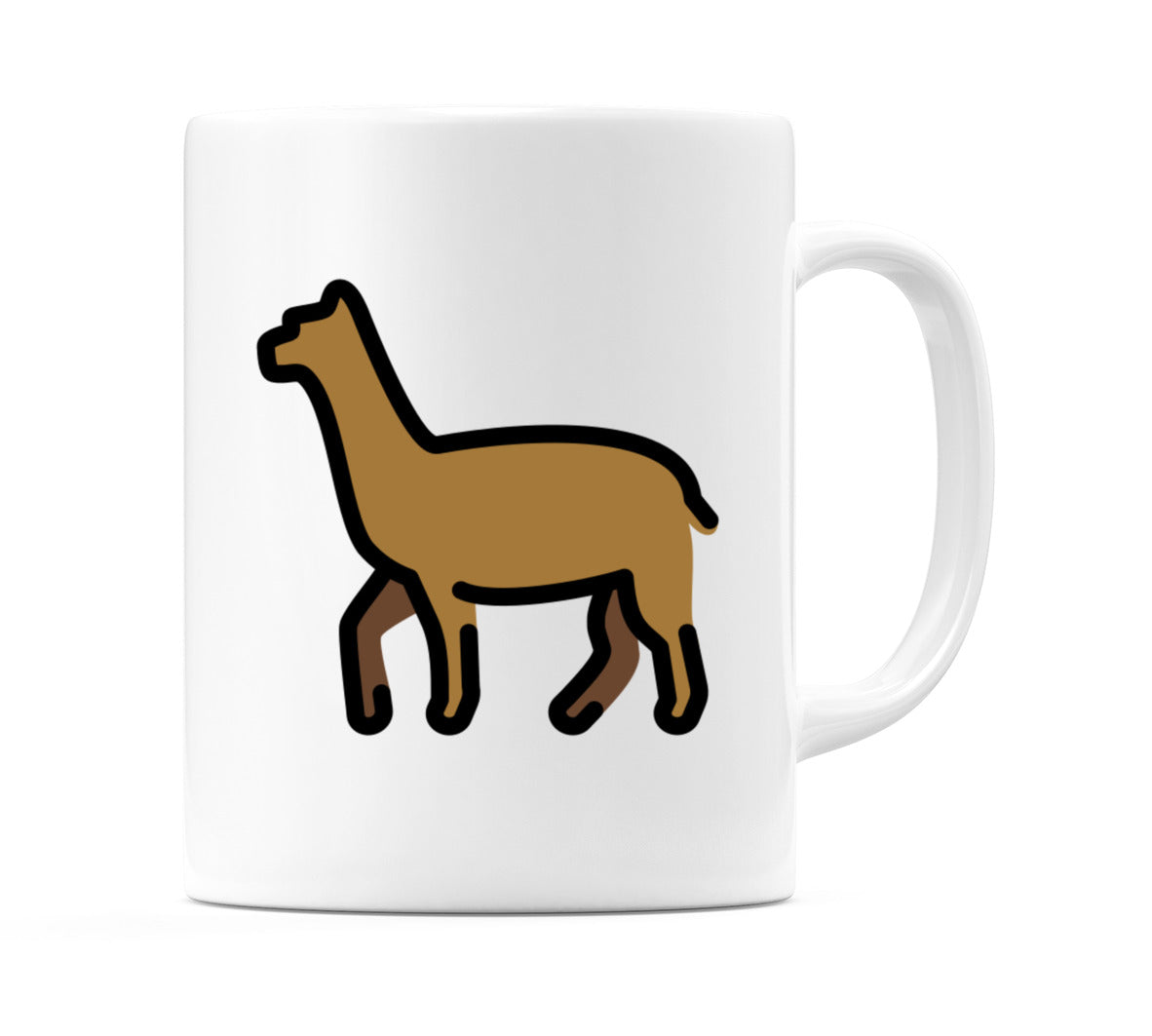 Llama Emoji Mug