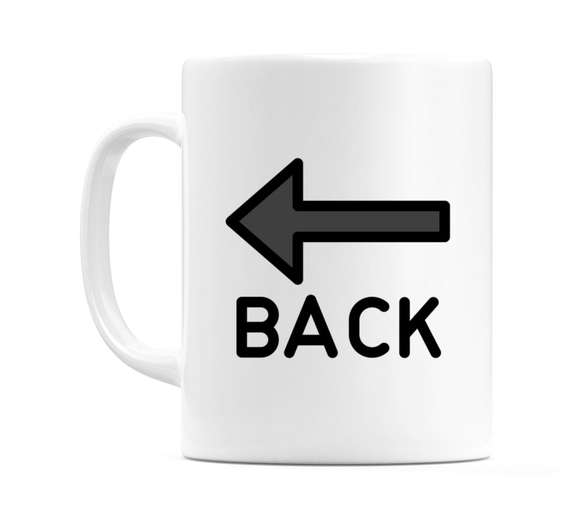 Back Arrow Emoji Mug
