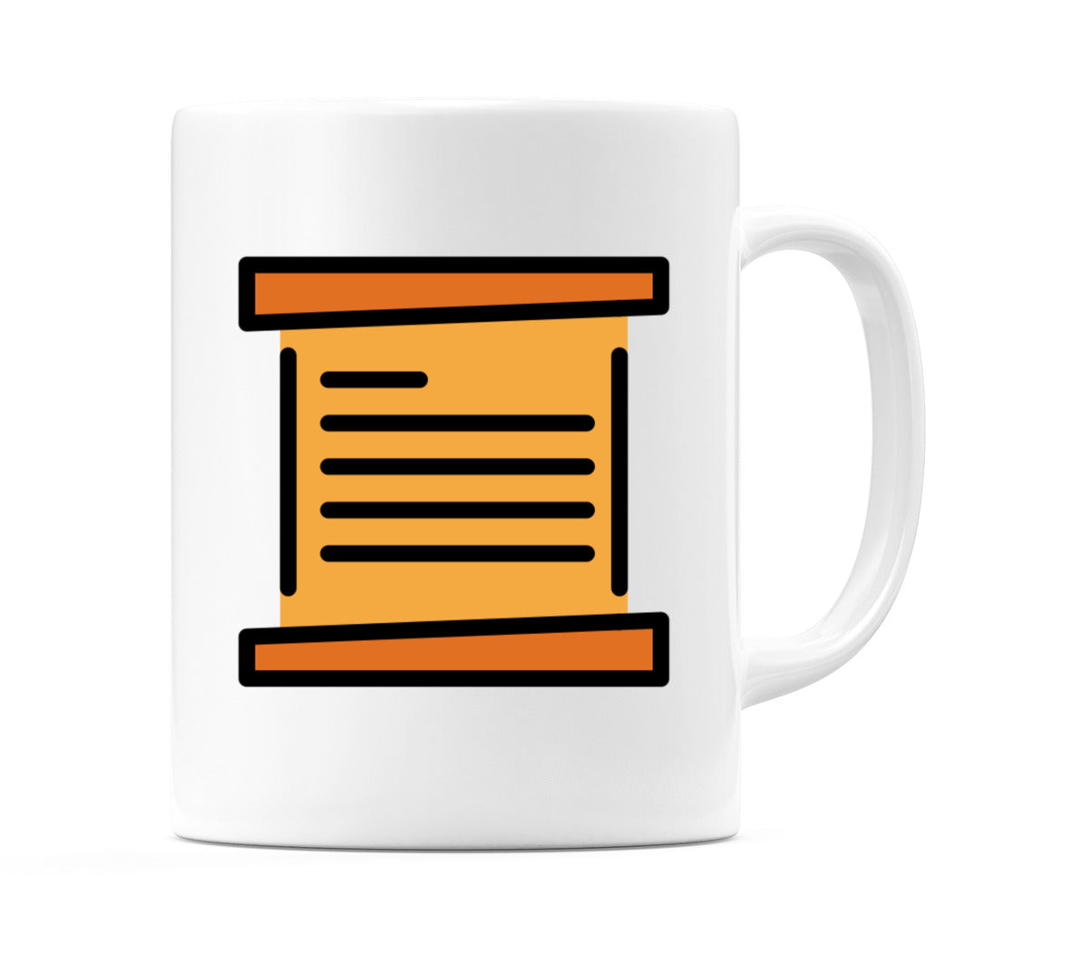 Scroll Emoji Mug