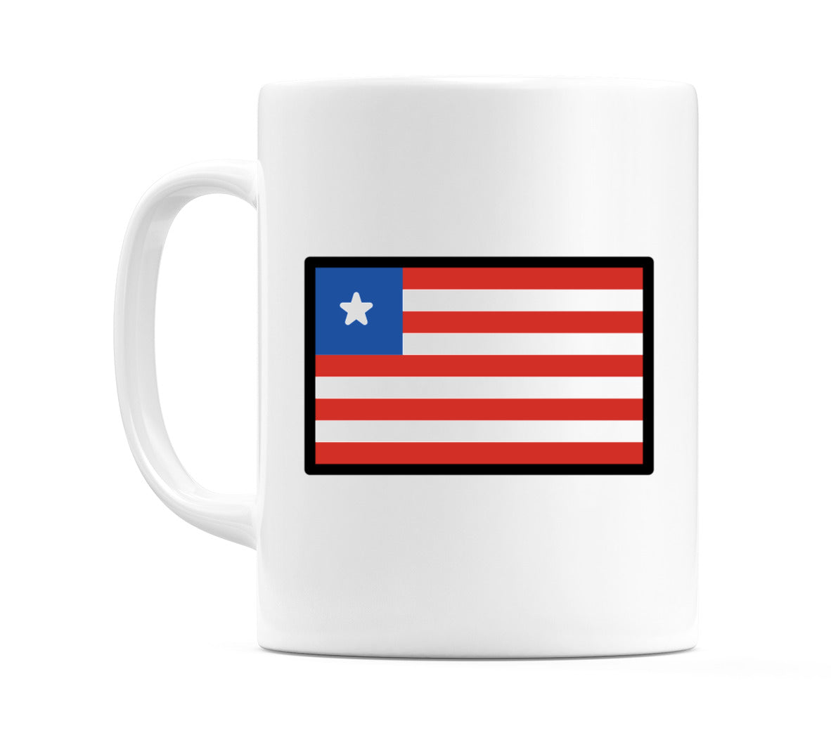 Liberia Flag Emoji Mug