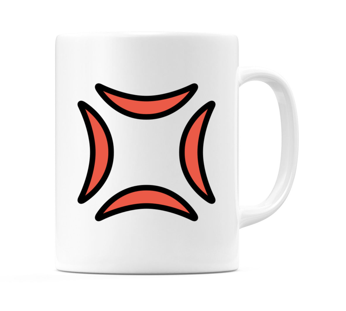 Anger Symbol Emoji Mug