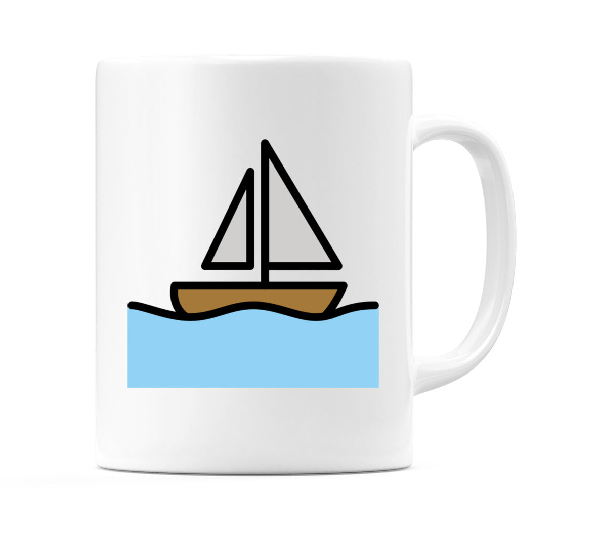 Sailboat Emoji Mug