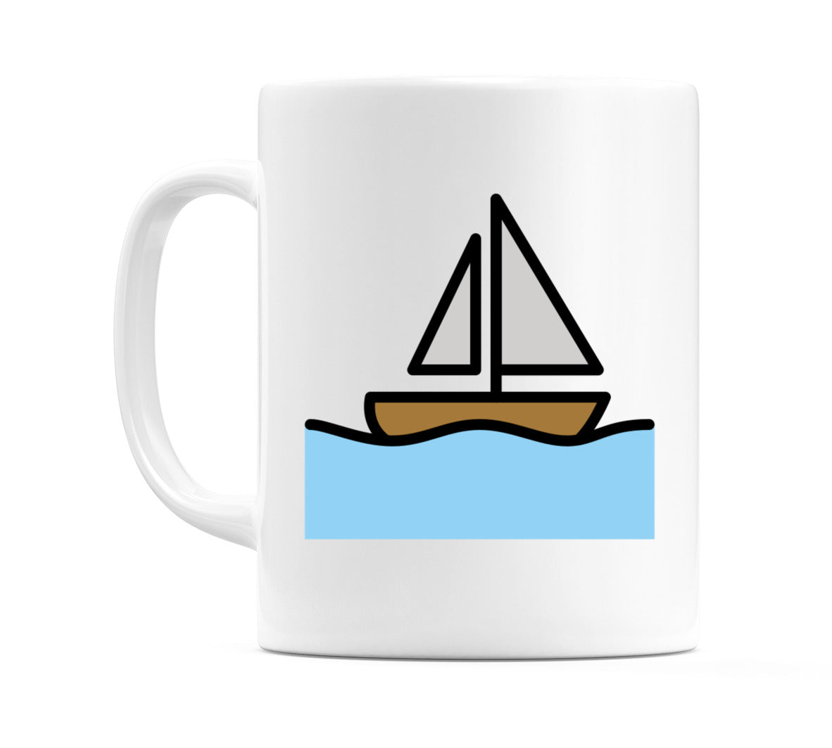 Sailboat Emoji Mug