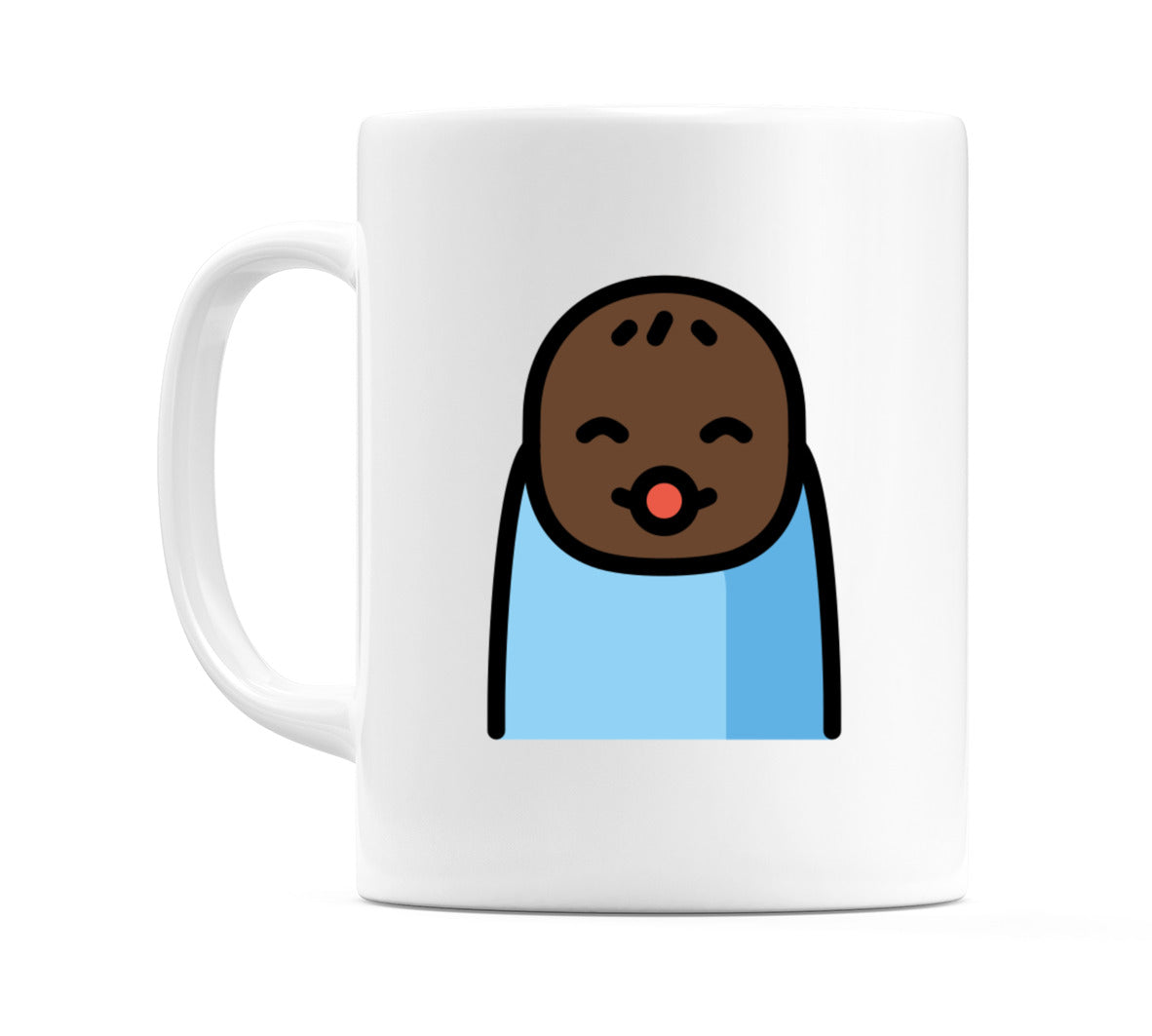 Baby: Dark Skin Tone Emoji Mug