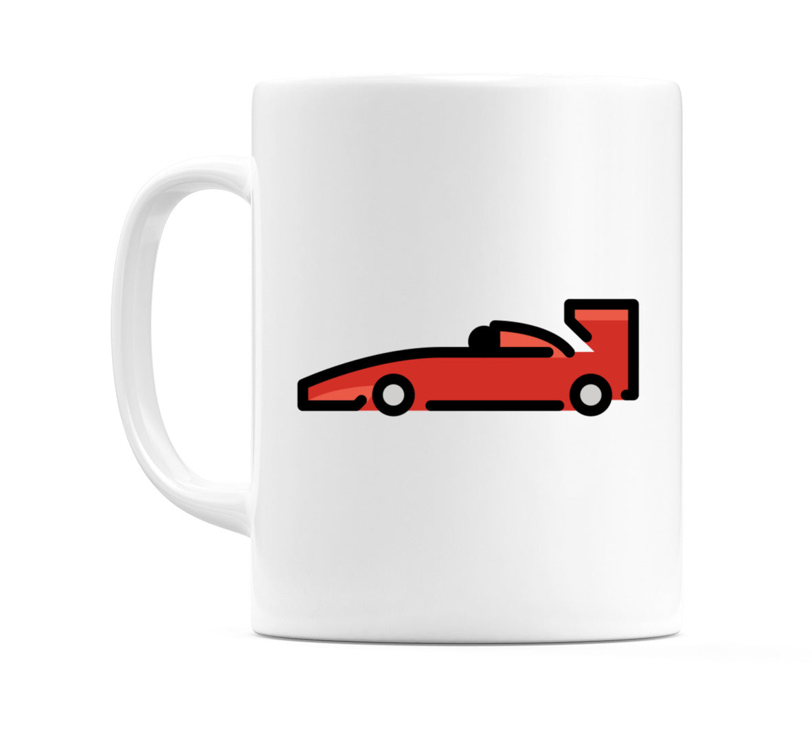 Racing Car Emoji Mug