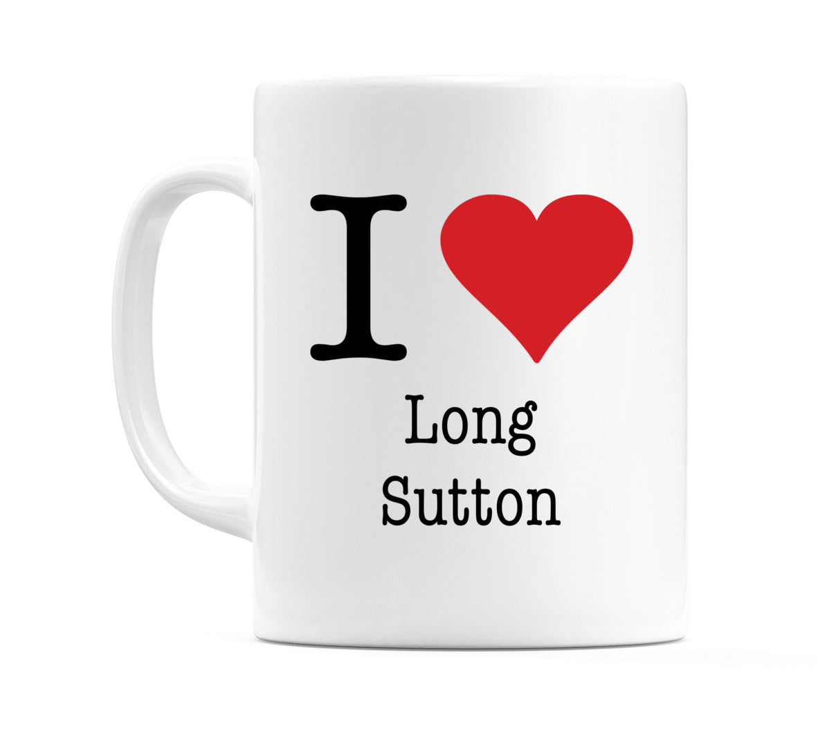 I Love Long Sutton Mug