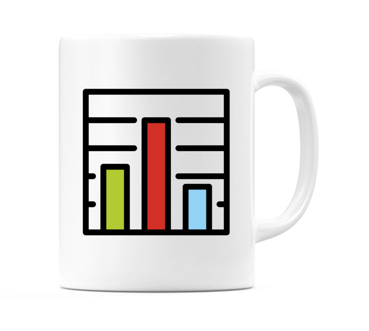 Bar Chart Emoji Mug