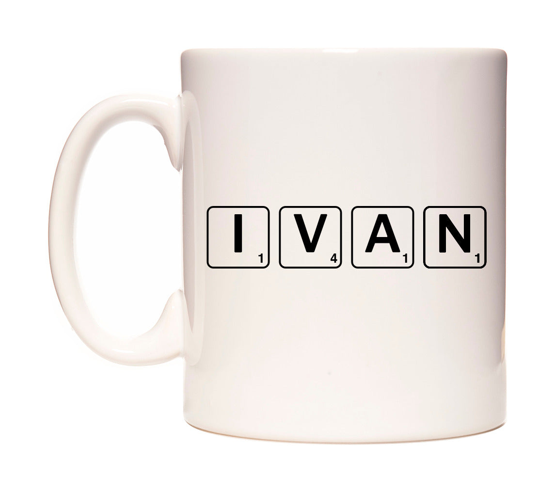 Ivan - Scrabble Themed Mug