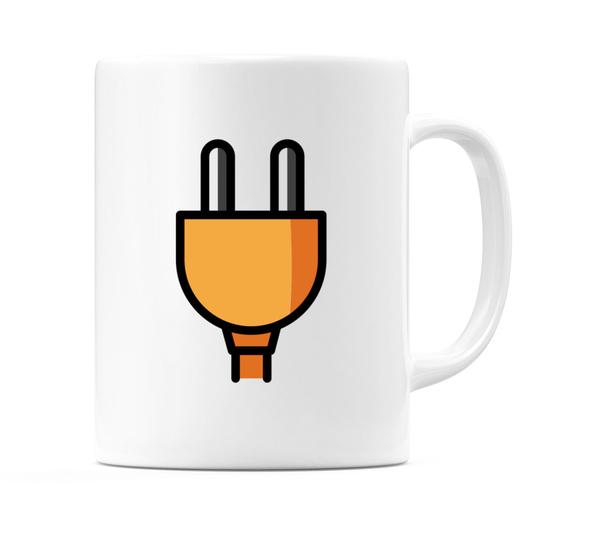 Electric Plug Red Emoji Mug