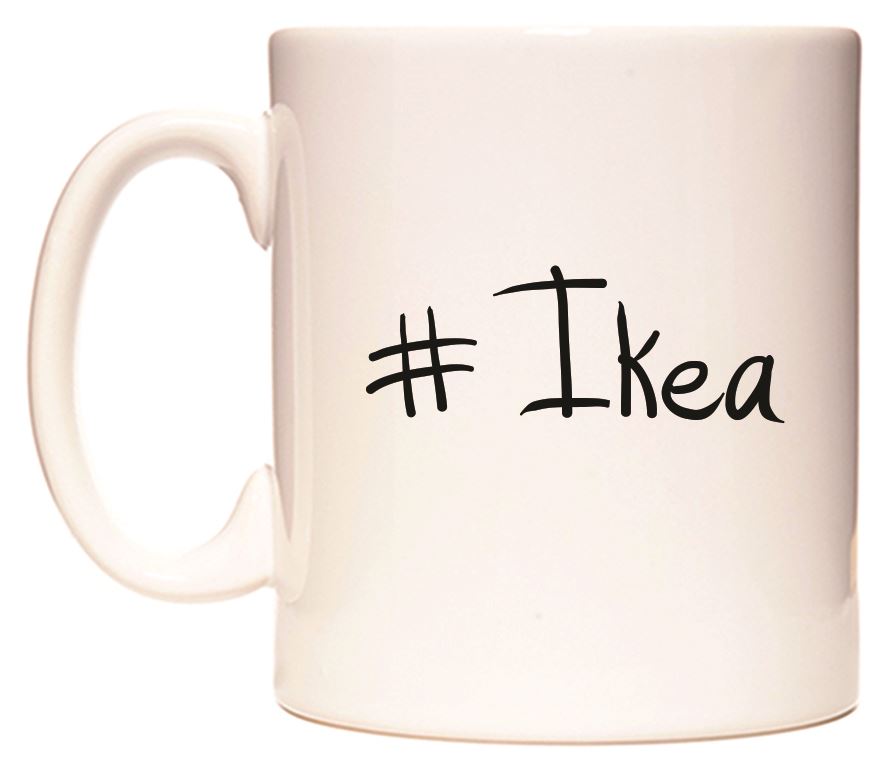 This mug features #Ikea
