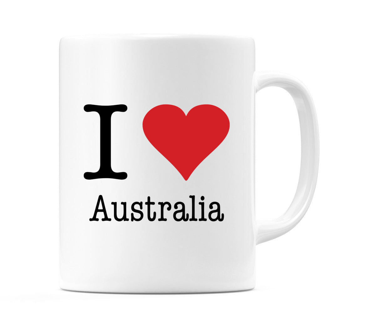 I Love Australia Mug