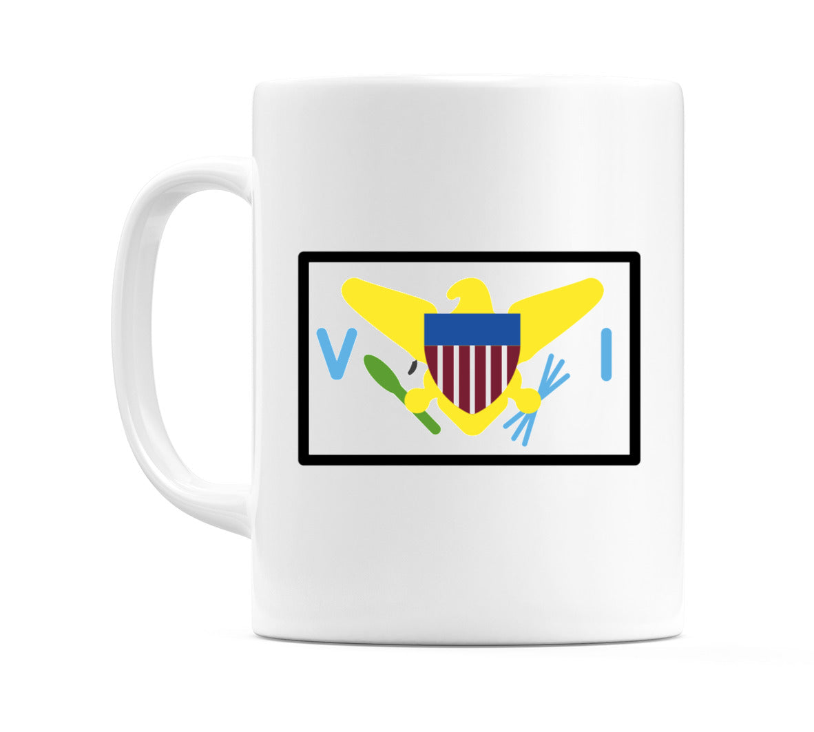 U.S. Virgin Islands Flag Emoji Mug