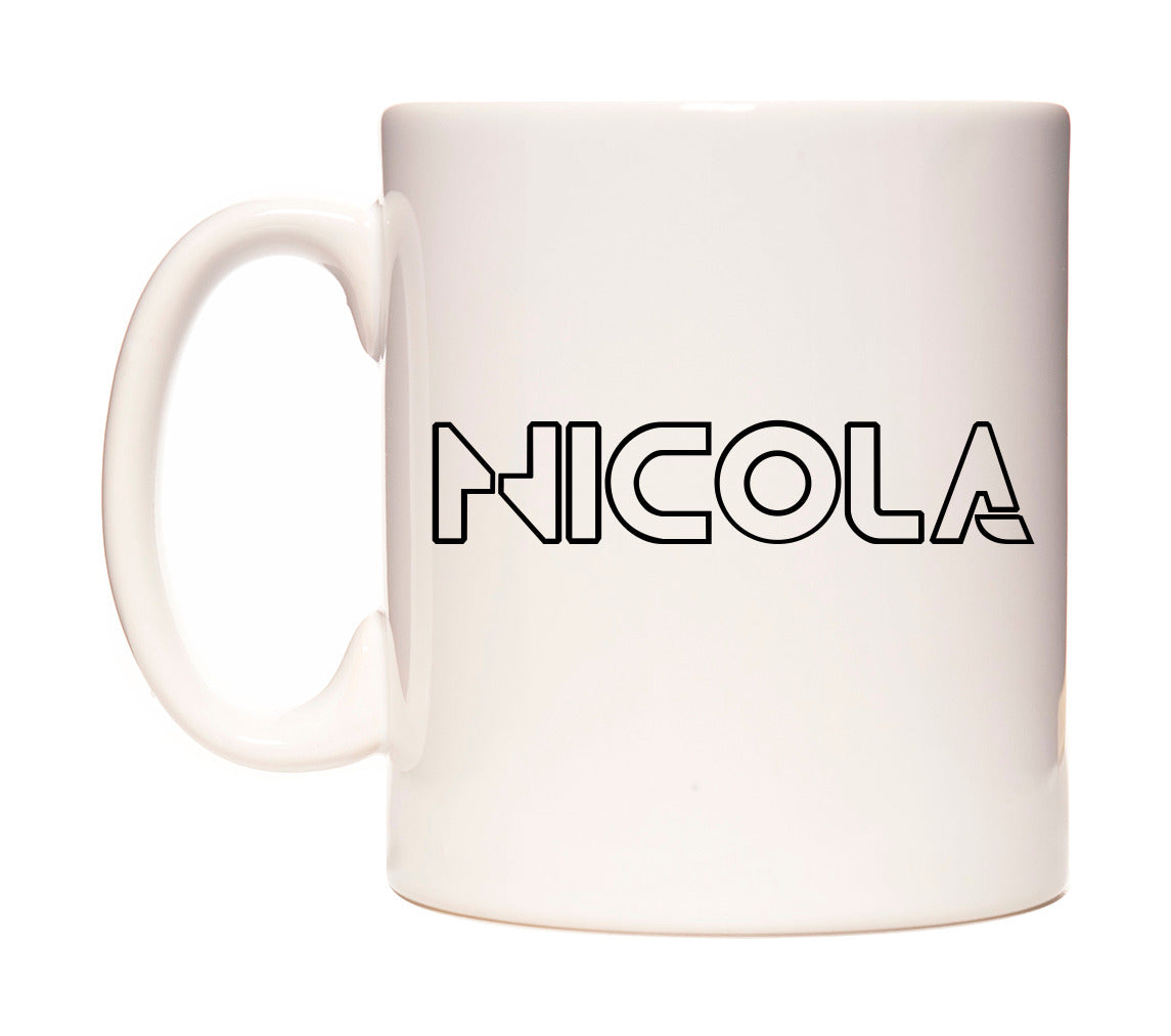 Nicola - Tron Themed Mug