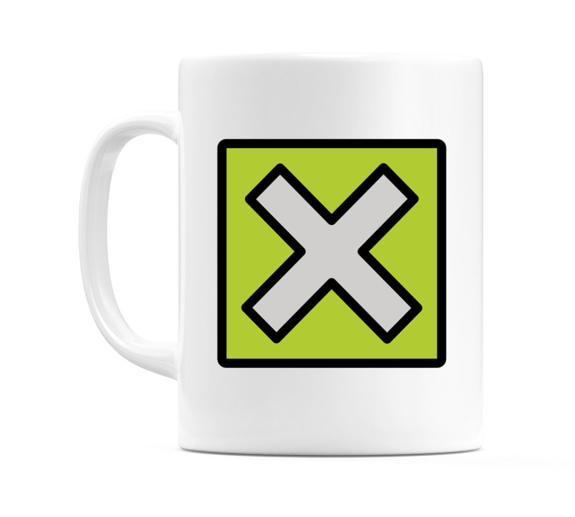 Cross Mark Button Emoji Mug