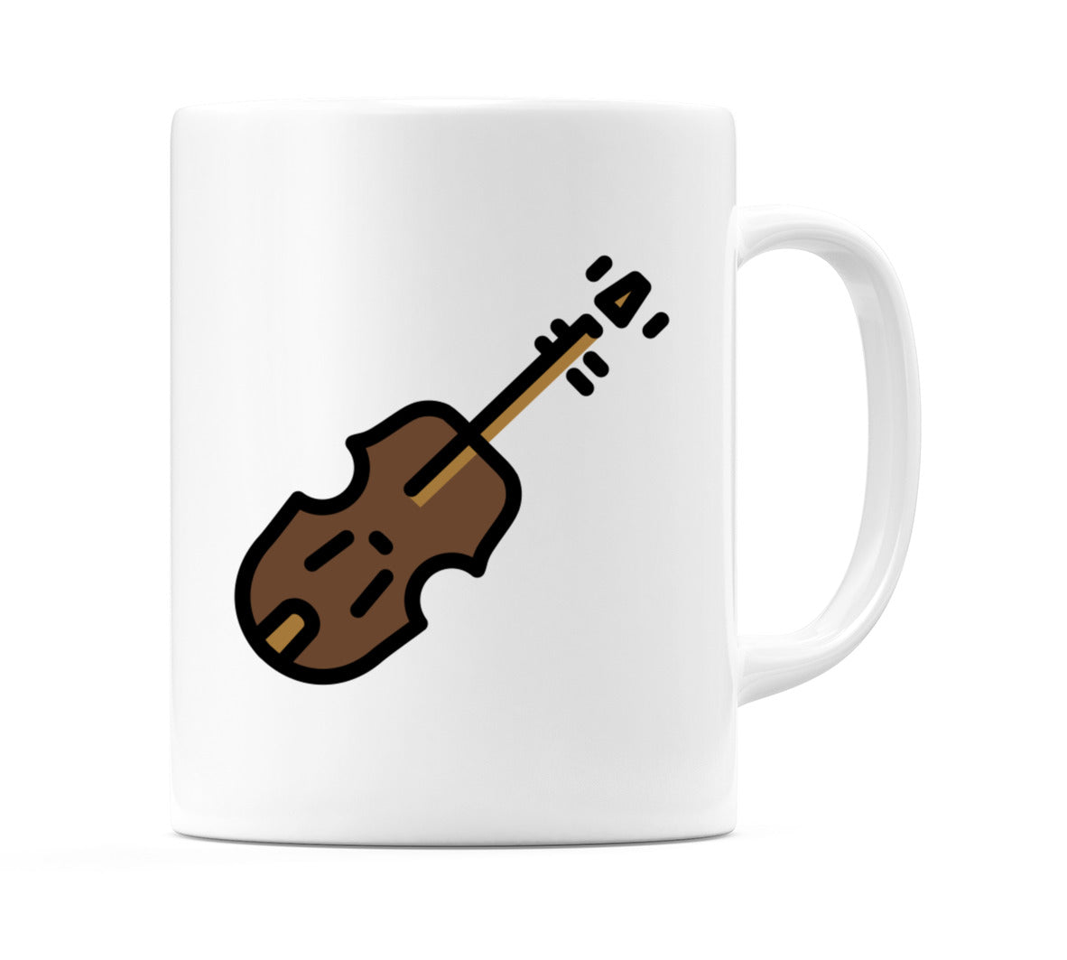 Violin Emoji Mug