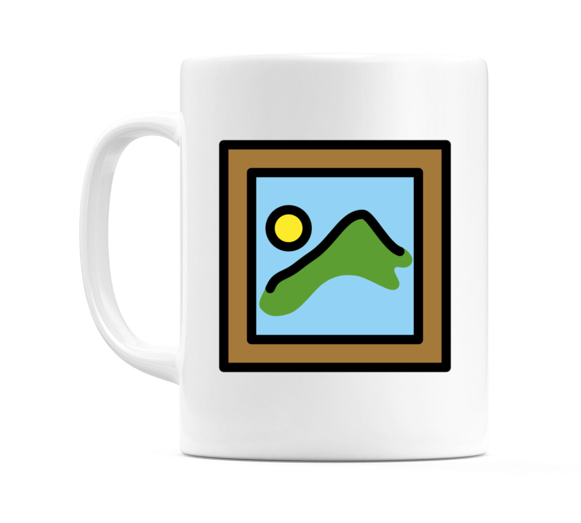 Framed Picture Emoji Mug