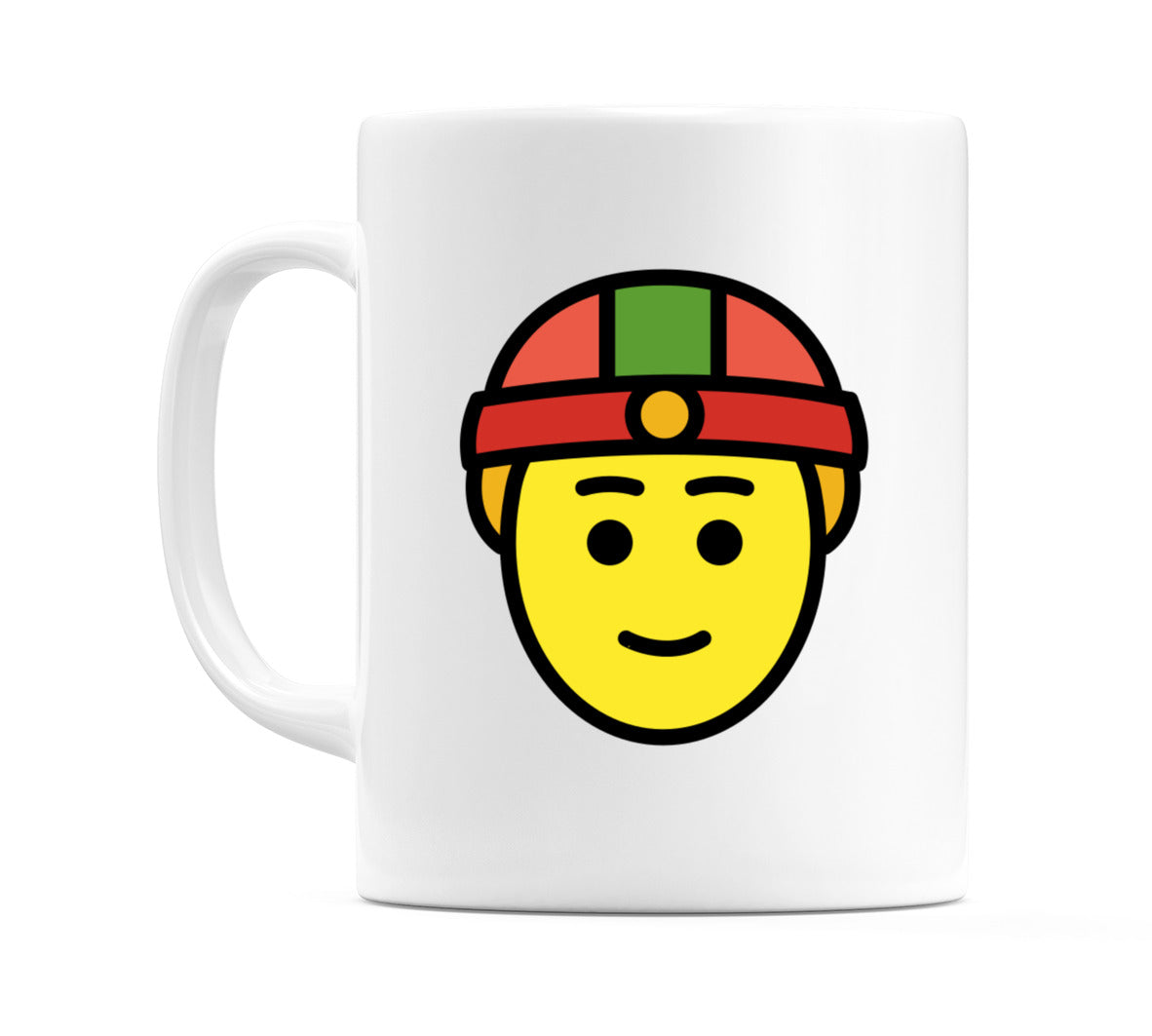 Male With Skullcap Emoji Mug