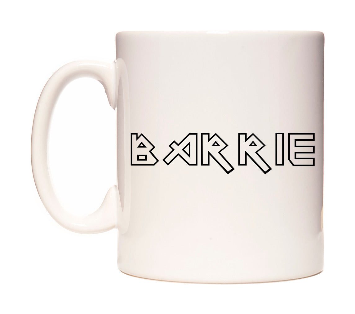 Barrie - Iron Maiden Themed Mug