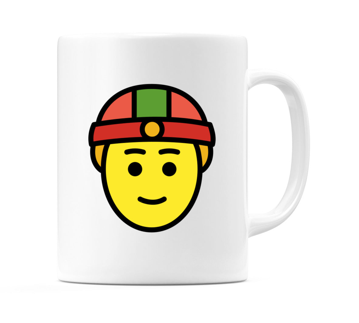 Male With Skullcap Emoji Mug
