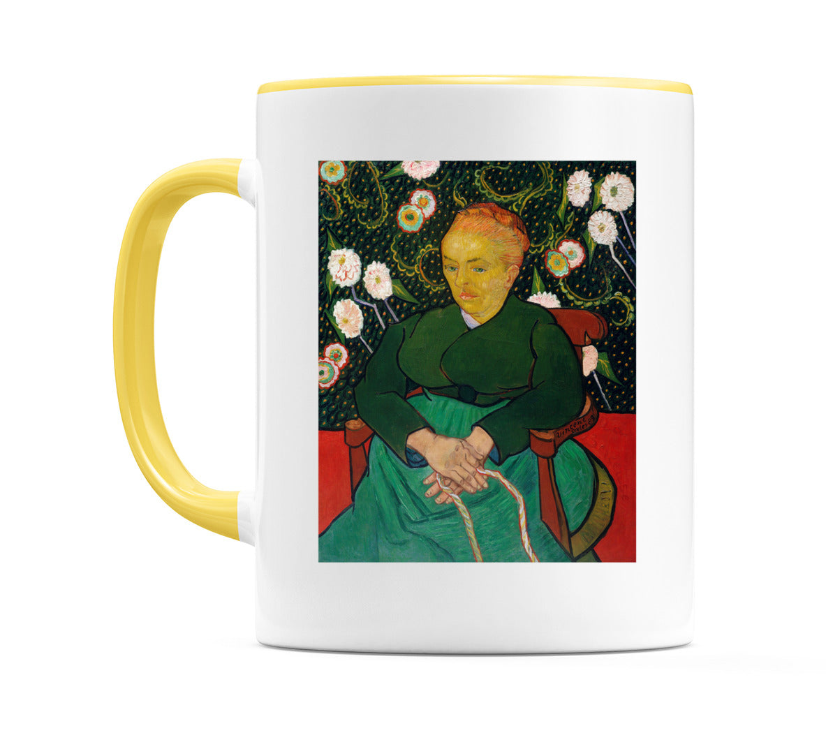 The Berceuse, Woman Rocking a Cradle (1889) Mug