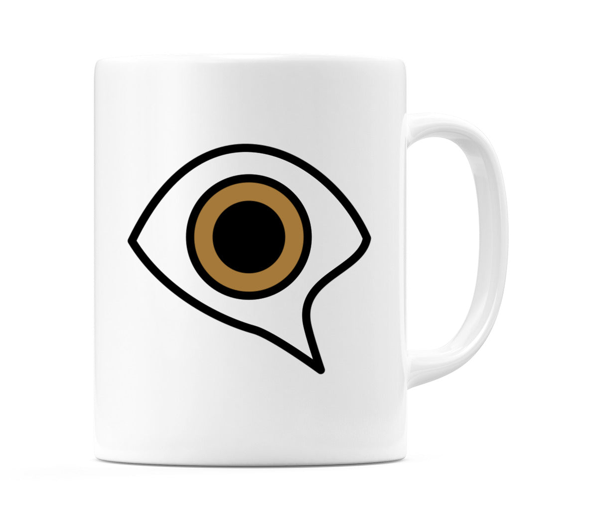 Eye In Speech Bubble Emoji Mug