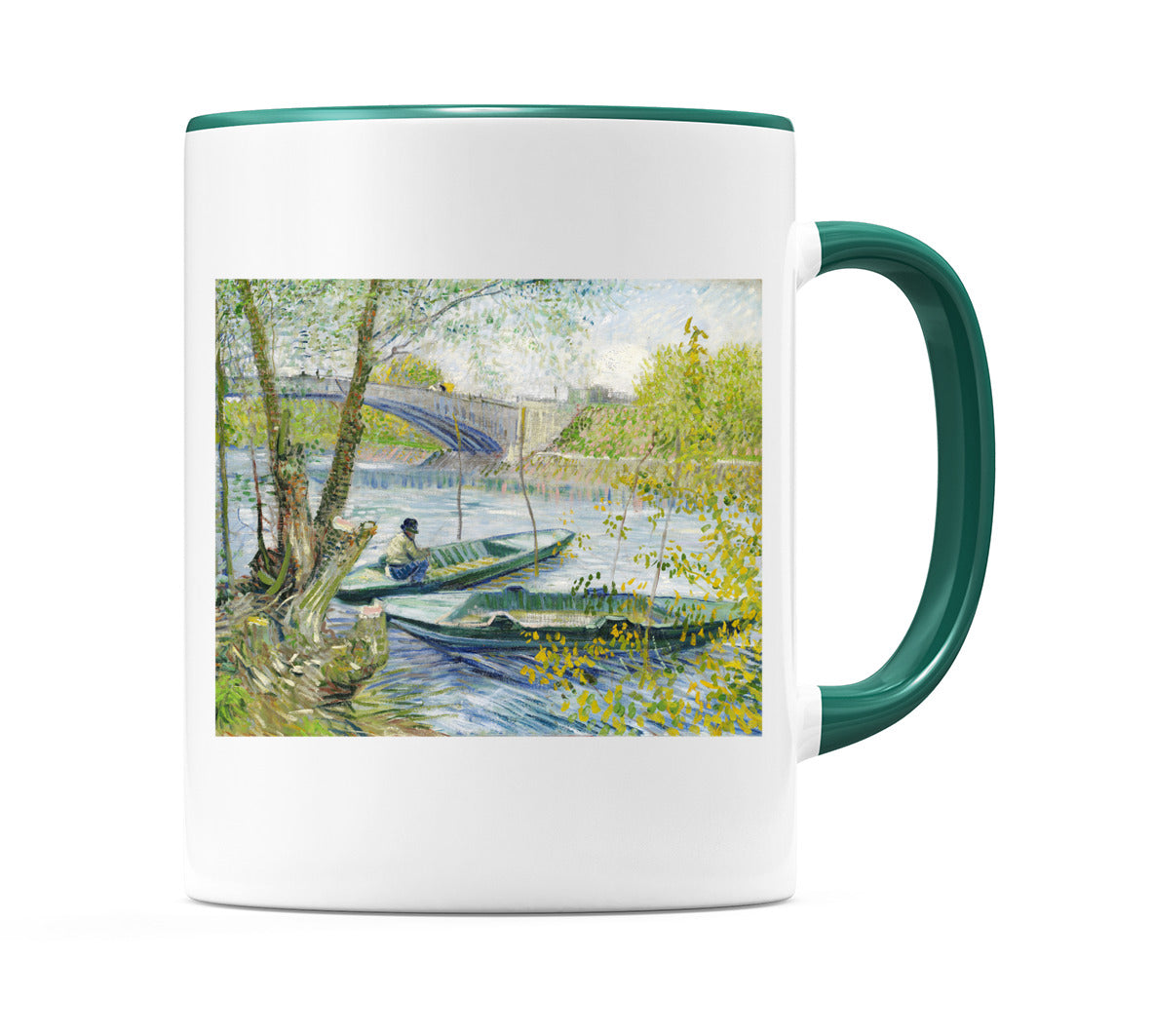 Fishing in Spring, the Pont de Clichy (1887) Mug