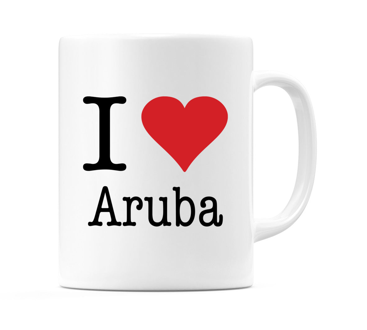 I Love Aruba Mug