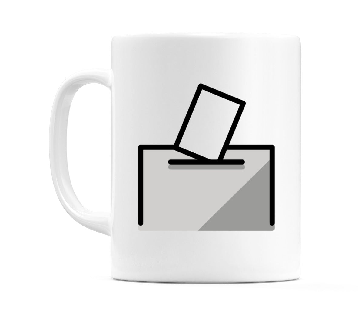 Ballot Box With Ballot Emoji Mug