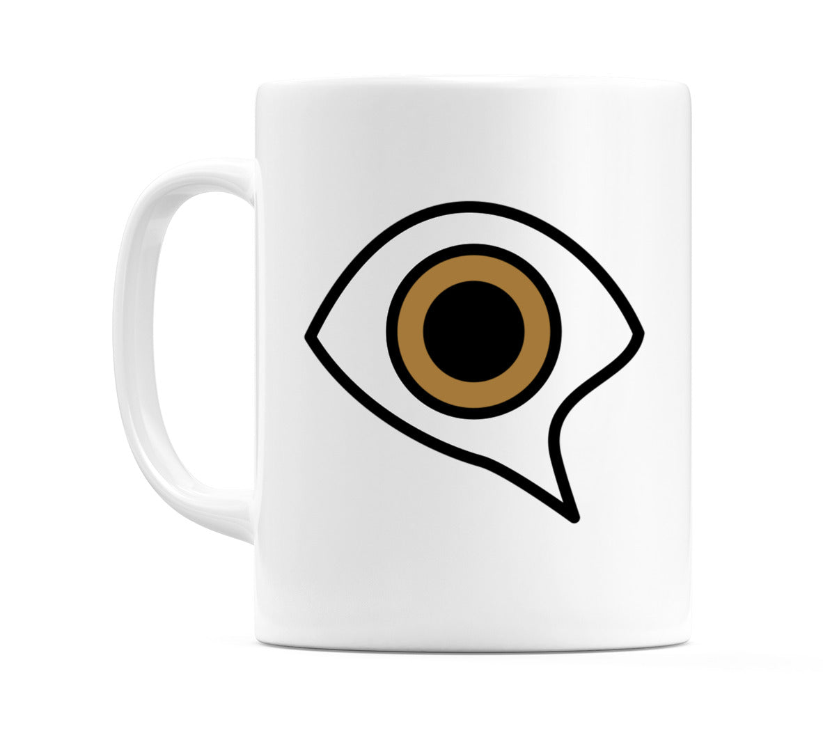 Eye In Speech Bubble Emoji Mug