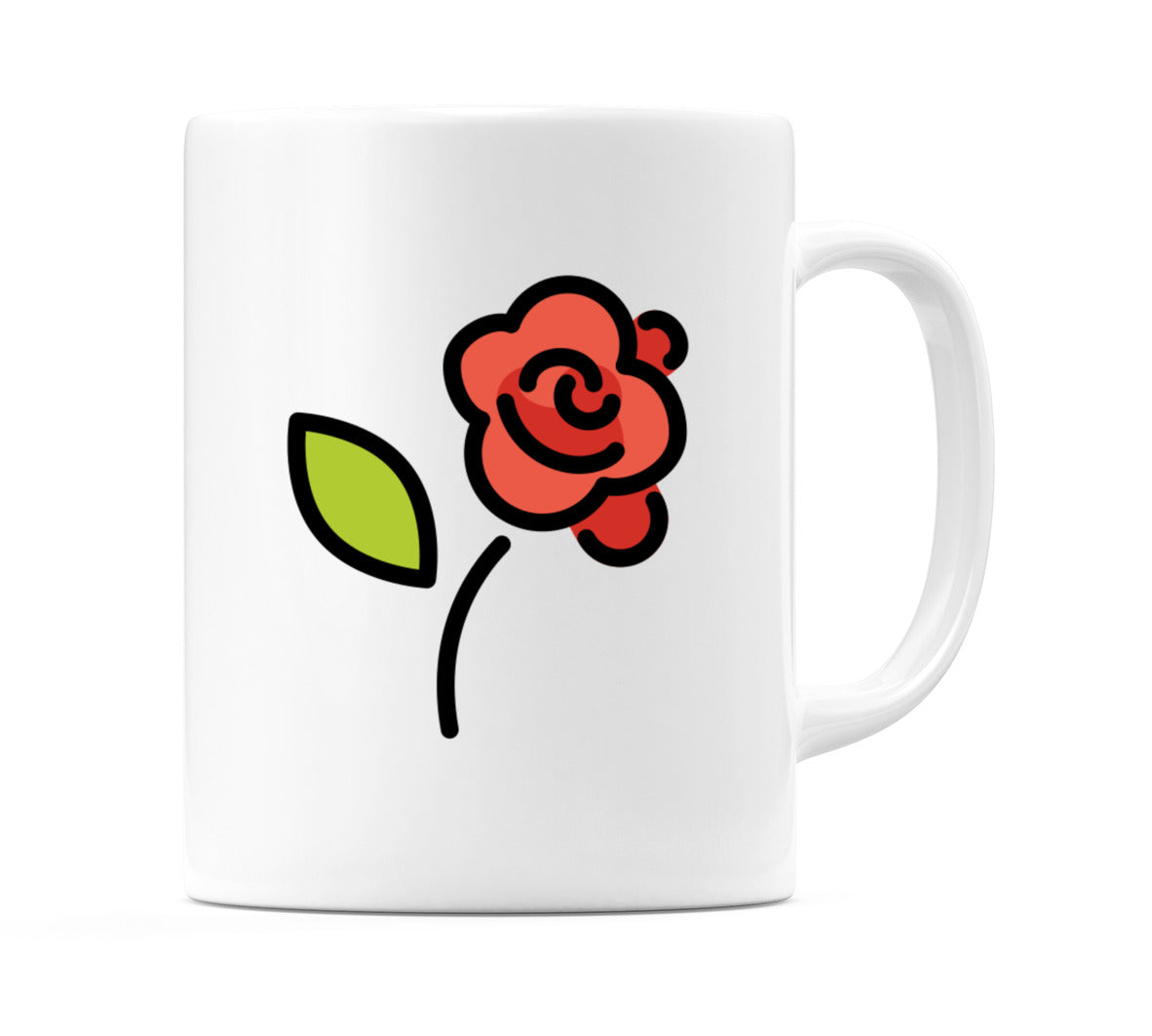 Rose Emoji Mug