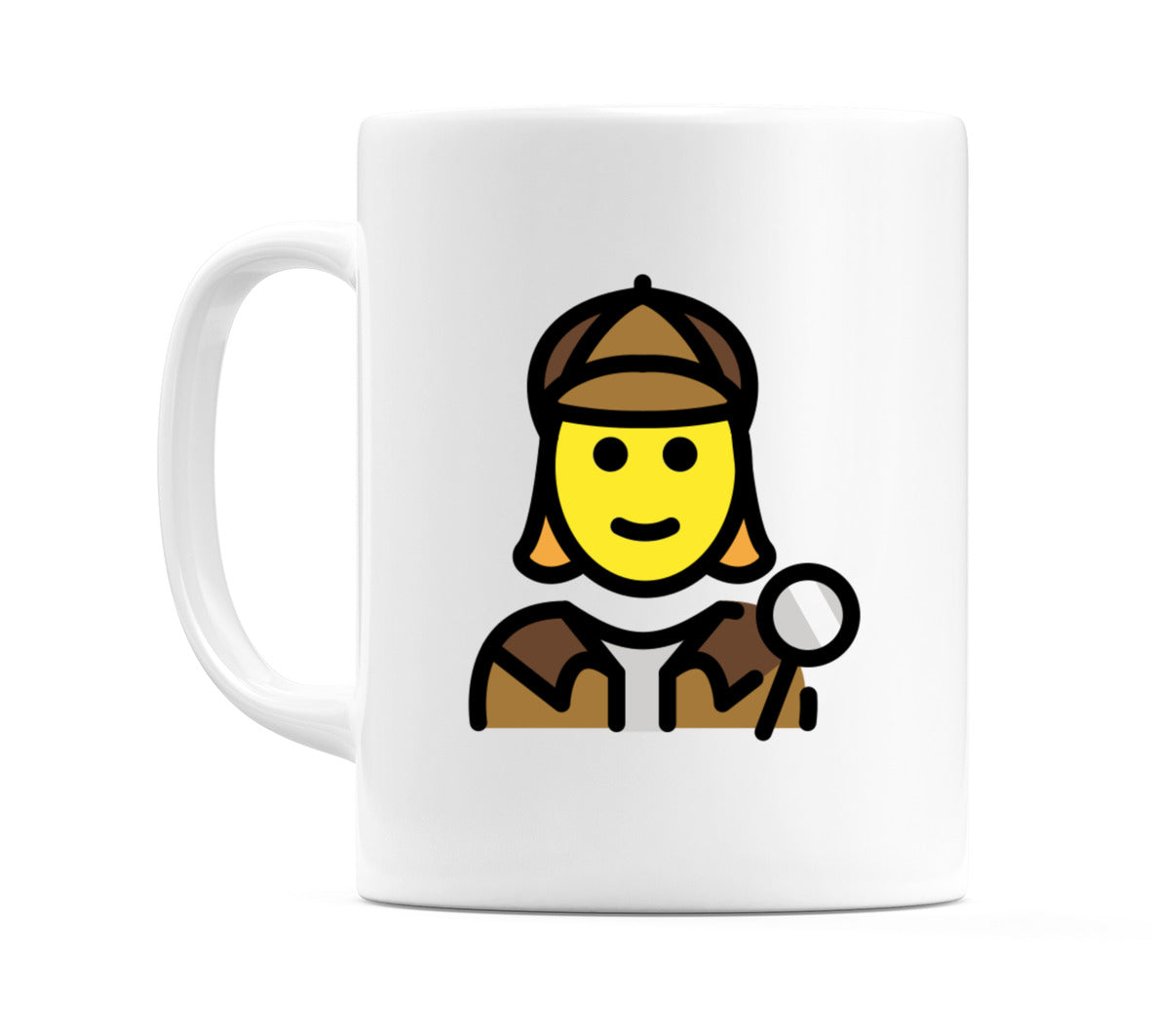 Female Detective Emoji Mug
