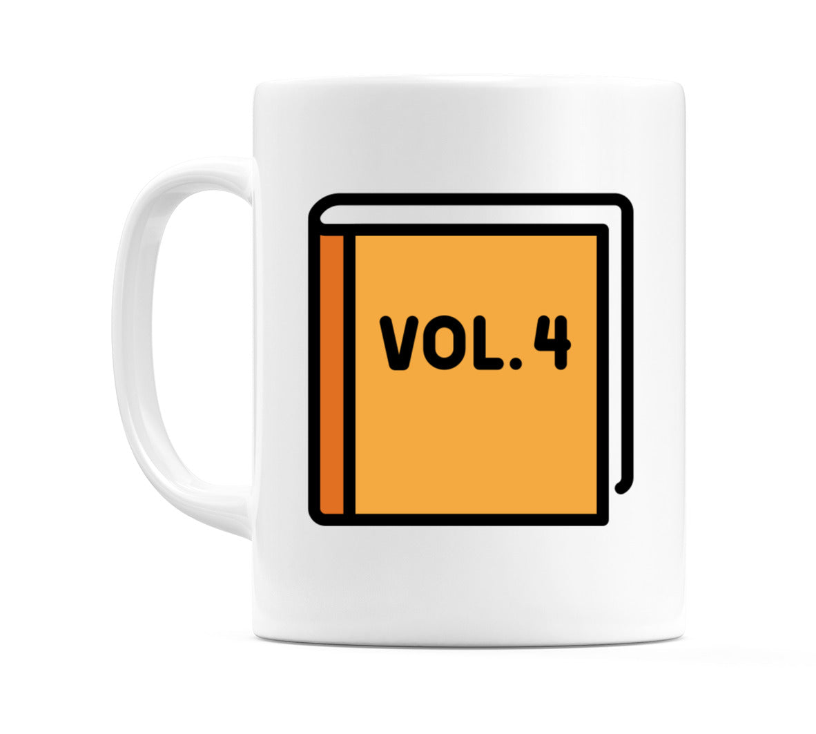 Orange Book Emoji Mug