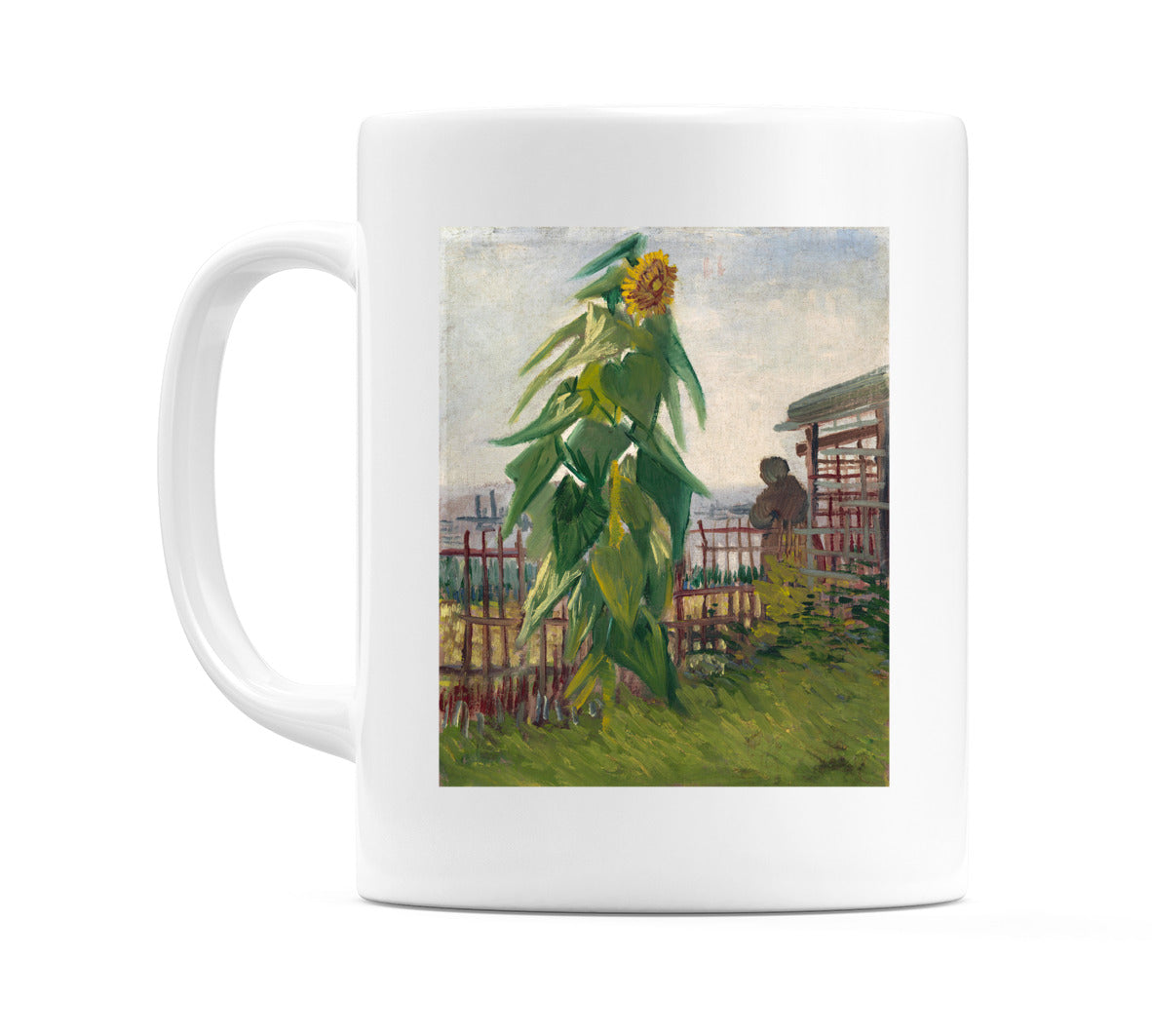 Allotment with Sunflower (1887) Mug