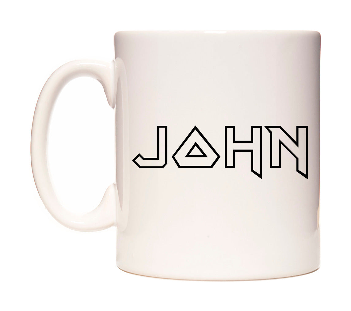 John - Iron Maiden Themed Mug